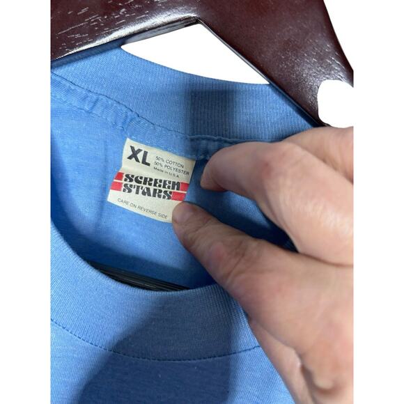 Screen stars vintage Lazy lane lodge webb lake hackensack MN 1979 single stitch - Picture 2 of 3